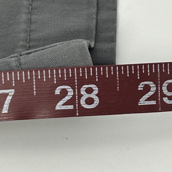 Birddogs Chino Pants Mens 36x30 (Act 36x28) Gray Stretch Hidden Zip Pocket - Picture 8 of 9